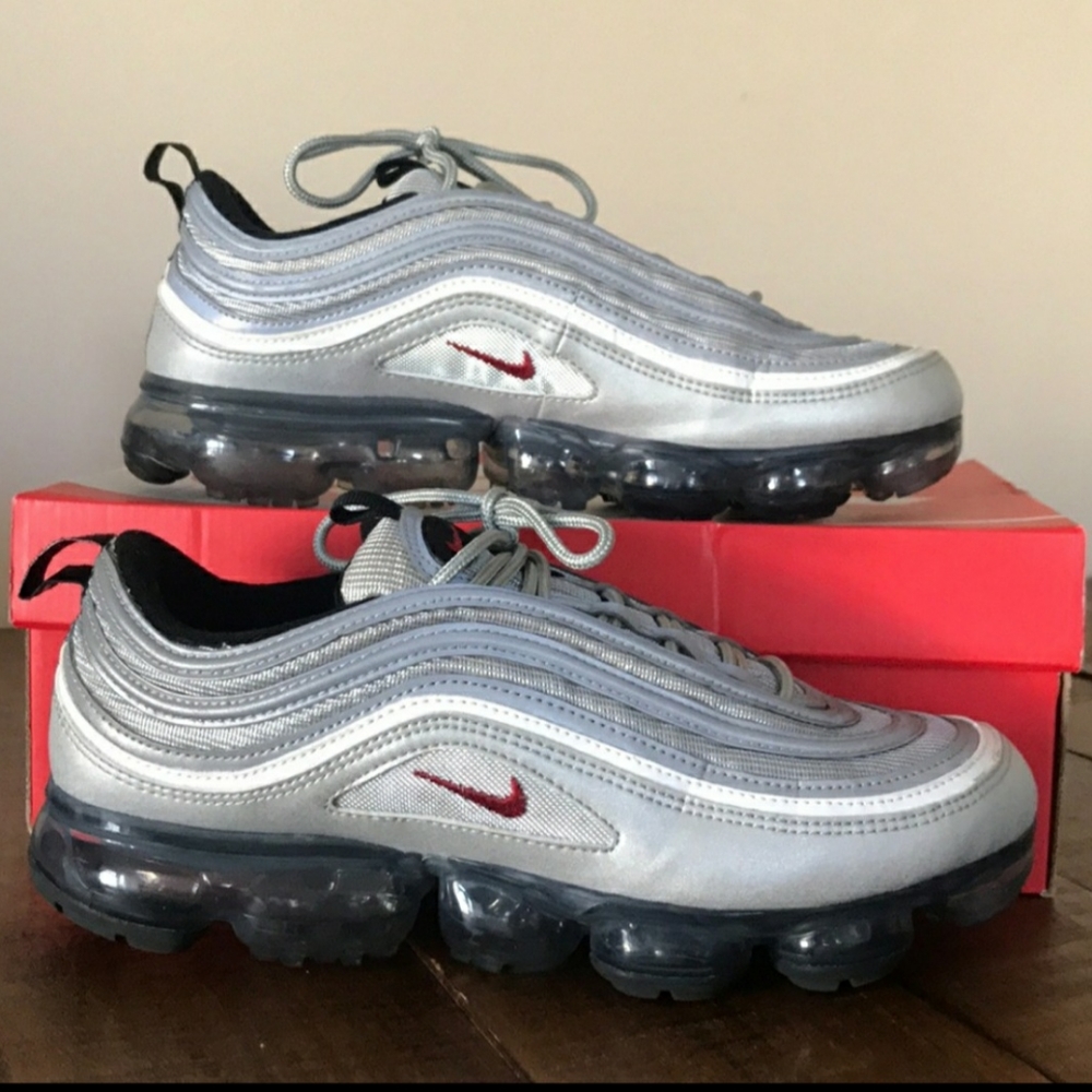 Nike Air Vapormax 97 Silverbullet mens 10